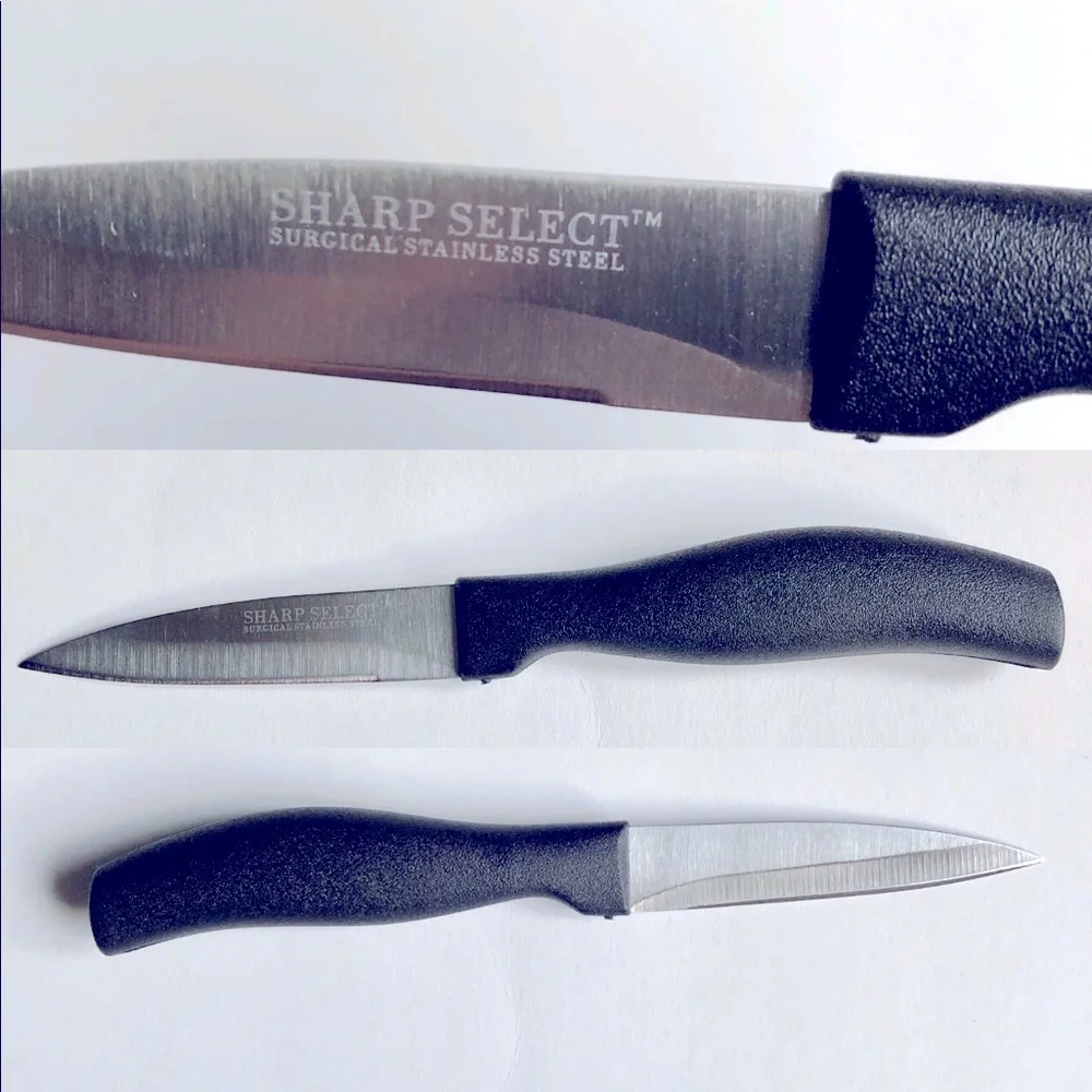 3/$15 NEW Paring Knife Surgical Stainless Steel 6” HESSLER, 1 Knife